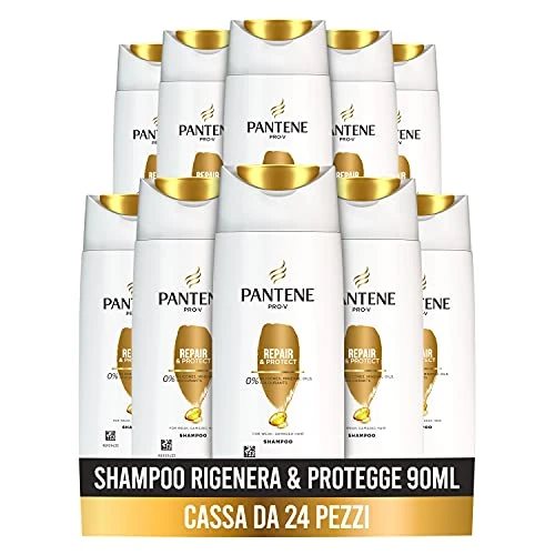 Limitiertes Angebot: Pantene Pro-V Regeneriert & schützt Shampoo, repariert sofort Anzeichen von Schäden, 24 x 90 ml von 32.72 EUR auf 32.72 EUR (Spare 0%)