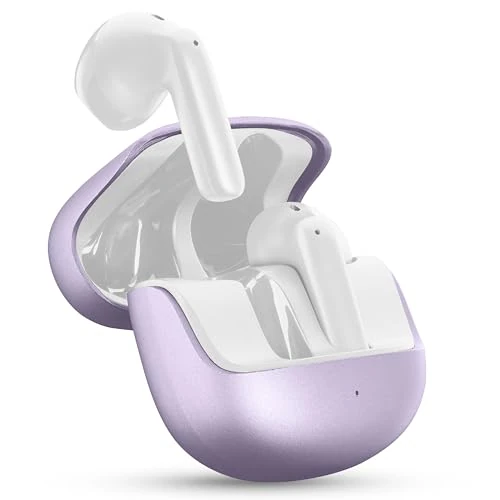Offerta a tempo: cellularline CALL PURELY Auricolari Bluetooth ENC, 4 Microfoni, ENC Cancellazione del rumore ambientale, 32 ore di Autonomia, Connessione Multipoint, Design Easy Pick, Viola - 28% da 29.95 € a 21.49 €