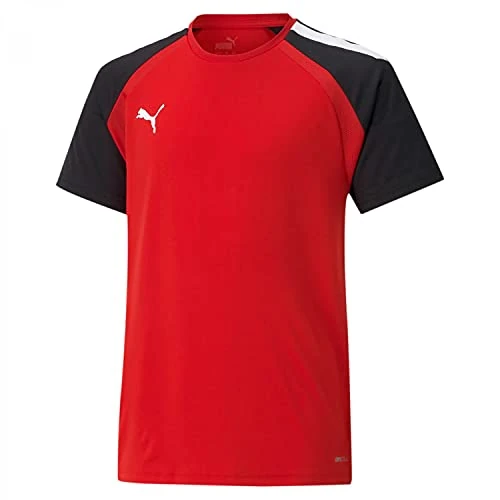 Limited-time offer: PUMA Boys Teampacer Jersey Jr Shirt, Puma Red-puma Black-puma White, 152 EU from 10.62 GBP to 10.62 GBP (save 0%)