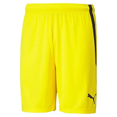 Oferta limitada: Puma Teamliga Shorts Pantalones cortos, Cyber Yellow, L Unisex adulto de 19.95 EUR a 10.49 EUR (ahorro 47%)