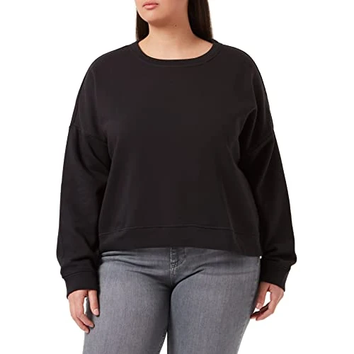 Offerta a tempo: Pieces PCCHILLI LS Sweat Noos BC Maglia di Tuta, Black, XL Donna - 33% da 24.99 € a 16.74 €