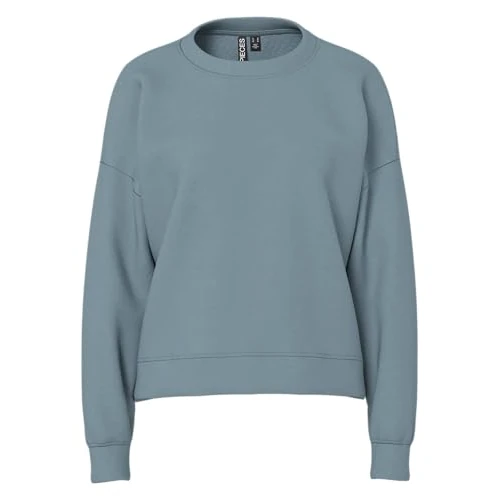 Offre limitée : PIECES Femme Pcchilli Sweat Noos BC Maillot De Survtement, Trooper, XS EU de 24.99 € à 17.59 € (30% de remise)