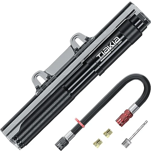 Offerta a tempo: Tiakia Pompa per Bicicletta Portatile 260PSI Presta Schrader Dunlop - 0.00% da 24.99 € a 24.99 €