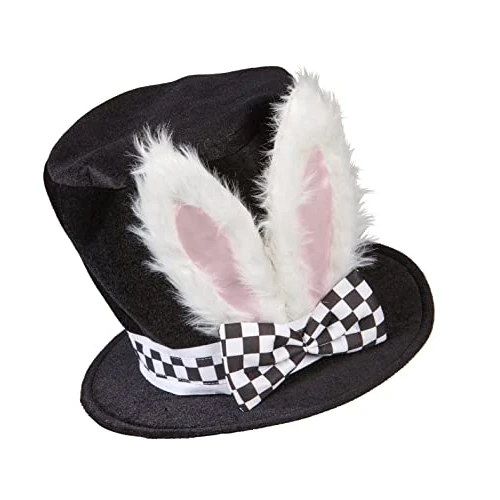 Oferta limitada: W WIDMANN MILANO Party Fashion - Sombrero de copa con orejas de conejo de 9.99 € a 9.99 € (ahorro 0.00%)