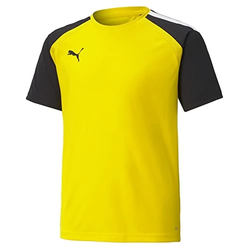 Zeitlich begrenztes Angebot: Puma Unisex Baby Teampacer Trikot Kinder Gelb Schwarz Gr 140 T-Shirt, Gelb (Cyber Yellow), 140 EU von 14.95 € auf 11.18 € (25% Rabatt)