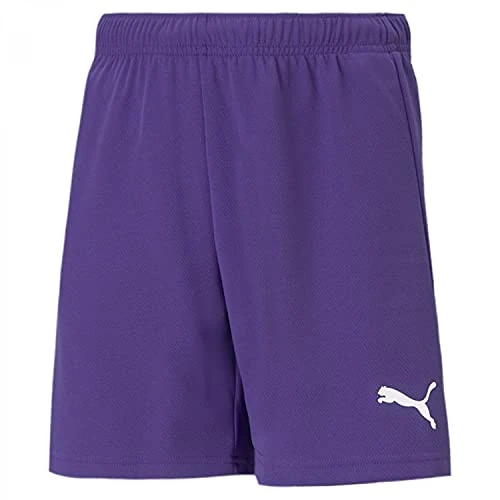 Zeitlich begrenztes Angebot: PUMA Unisex Baby Teamrise Short Jr, Prism, Violett, PU, 116 DE von 12.95 € auf 10.95 € (15% Rabatt)