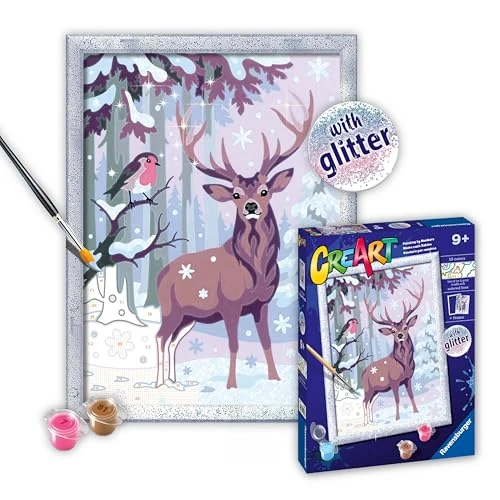 Tijdelijke aanbieding: Ravensburger CreArt Feestelijke vrienden schilderen op nummer kits voor kinderen - schilderkunst en ambachten voor kinderen vanaf 9 jaar van 20.67 EUR naar 20.67 EUR (korting 0%)