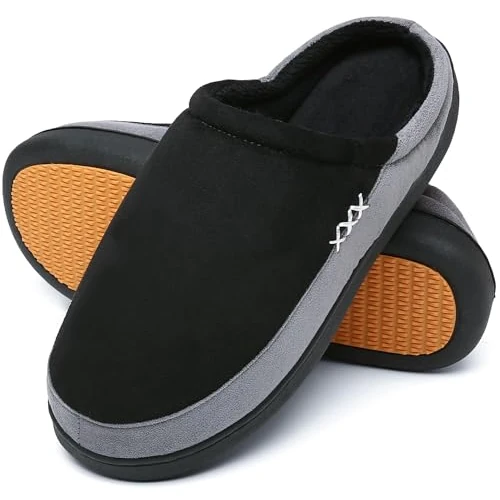 Limited offer: Mishansha Men's Women's Warm Slippers Winter Memory Foam Plush Slippers Non-Slip Slippers Size 36-48 from 21.99 EUR to 16.03 EUR (save 27%)