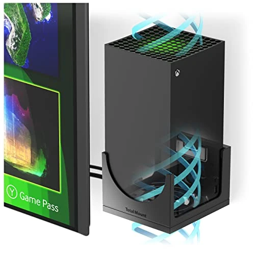 Offerta a tempo: TotalMount Supporto a parete per Xbox Series X con livella a bolla d'aria e staffa per console di gestione del calore - 0.00% da 29.88 € a 29.88 €