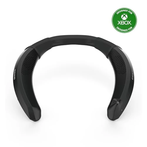 HORI Neckset Gaming Son 3D Surround Haut-Parleur Portable avec Chat Vocal conçu pour Xbox Series X/S - Licence Officielle Microsoft
