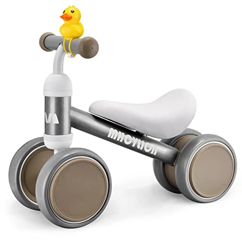 Offerta a tempo: Bicicletta Senza Pedali per 10-24 mesi Baby Walkers Giocattoli Regalo per Bambini Bicicletta Equilibrio Bambino d'argento, Silver - 17% da 29.99 € a 24.99 €
