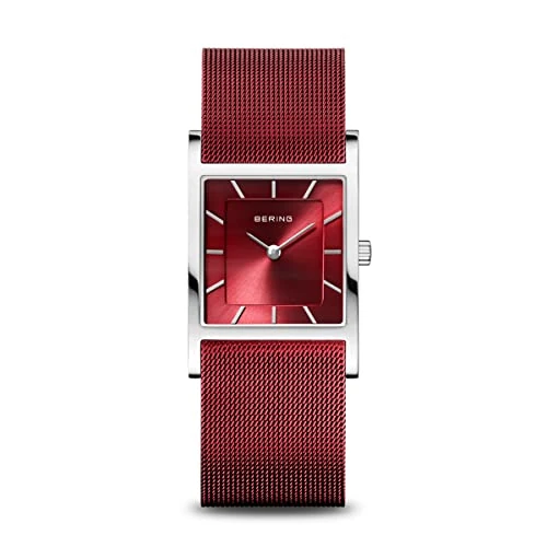 Offerta a tempo: BERING Donna Analogico Quarzo Classic Orologio con Cinturino in Acciaio inossidabile Cinturino e Vetro zaffiro - 64% da 199.00 € a 71.30 €