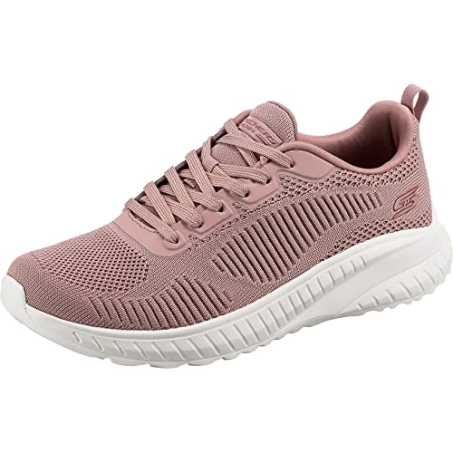 Offre limitée : Skechers Femme Bobs Squad Chaos Face Off Basket, Tricot Blush, 39 EU de 41.90 € à 41.90 € (0.00% de remise)