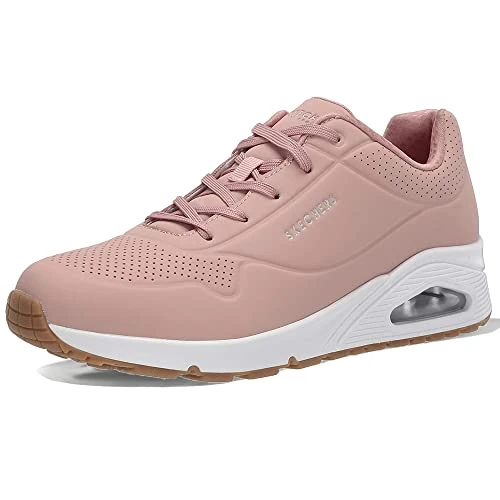 Limited-time offer: Skechers Women's Uno - Stand On Air Sneaker, Blush, 6 from $79.01 to $79.01 (save 0.00%)