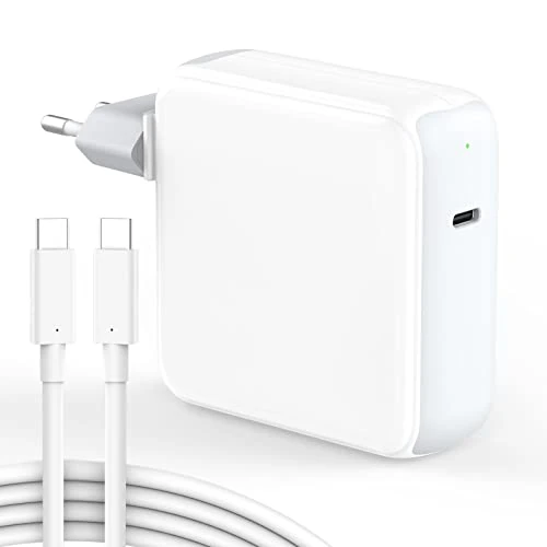 Offre limitee: Chargeur Mac Book Pro, 96W Chargeur USB C Compatible avec MacBook Pro 16/15/ 14/13 Pouces, MacBook Air 2020/2019/ 2018, iPad, Alimentation Rapide, Câble de Charge MacBook USB C 5A 100W de 31.99 EUR a 29.99 EUR (economie 6%)