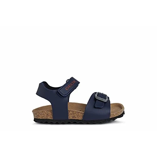 Offerta a tempo: Geox B Sandal Chalki Boy, Sandali Bambini e ragazzi, Blu/Rosso (Navy/Dk Red), 27 EU - 39% da 39.90 € a 24.15 €