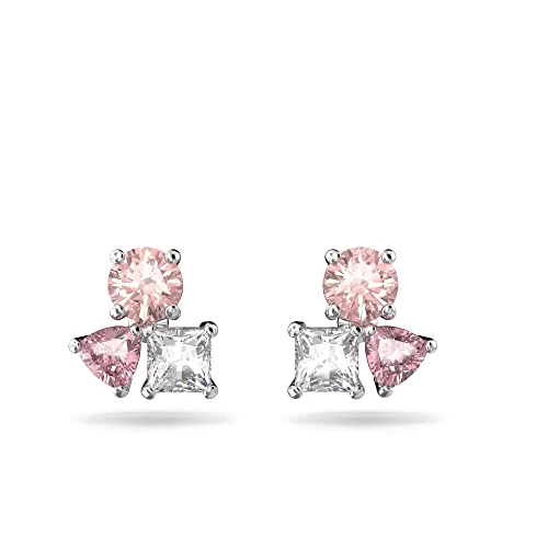 Limited offer: Swarovski Attract earrings, Multicoloured, Rhodium plated from 43.01 EUR to 43.01 EUR (save 0%)