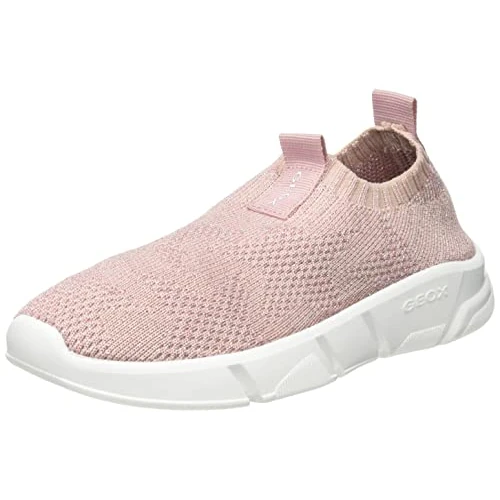 Geox Fille J Aril Girl E Sneakers, Lt Rose, 36 EU