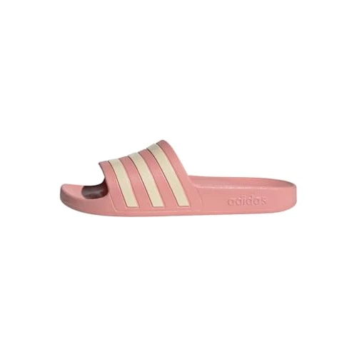 Zeitlich begrenztes Angebot: adidas Damen Adilette Aqua Slides Slipper, Mauve / Wonder White / Mauve, 40.5 EU von 23.00 € auf 18.99 € (17% Rabatt)