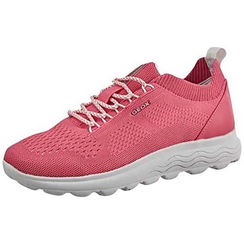Limitiertes Angebot: Geox Damen D Spherica A Sneakers, Fuchsia, 35 EU von 99.95 EUR auf 35.25 EUR (Spare 65%)