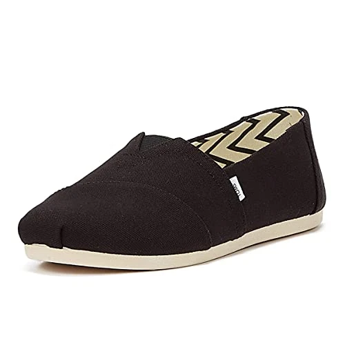 Tijdelijke aanbieding: TOMS Womens Alpargata Espadrilles Schoenen Blauw, Zwart/Wit, 43.5 EU van 55.00 € naar 35.00 € (36% korting)