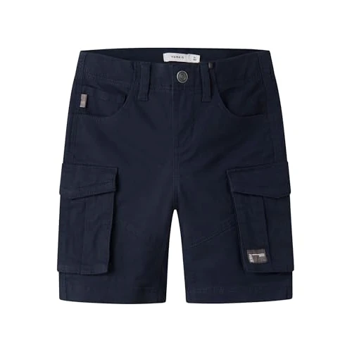 Offre limitée : name it NKMRYAN TWIBAMGO Cargo L Shorts Noos, Shorts Garçon, Dark Sapphire, 98 de 32.99 € à 26.39 € (20% de remise)