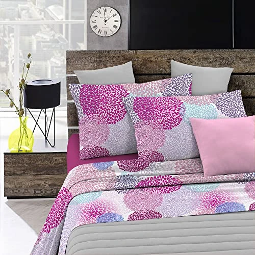 Begrenztes Angebot: Italian Bed Linen MB Home Italy “Fantasy” Bettwäsche-Set, Leinen, Soffioni, Doppelbett von 43.48 EUR auf 43.48 EUR (Rabatt 0%)