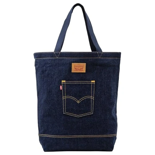 Levi's The Back Pocket Tote, Bag, marineblauw, One Size Grote Maten