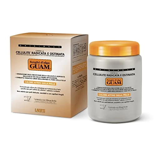 Limited-time offer: GUAM Seaweed Mud Stubborn & Deeply Rooted Anti Cellulite Treatment - 1kg Antioxidant Hot Body Mask Cellulite Remover for Legs & Thighs - Skin Firming Cream to Reduce Imperfections & Boost Circulation from 69.99 £ to 49.69 £ (save 29%)