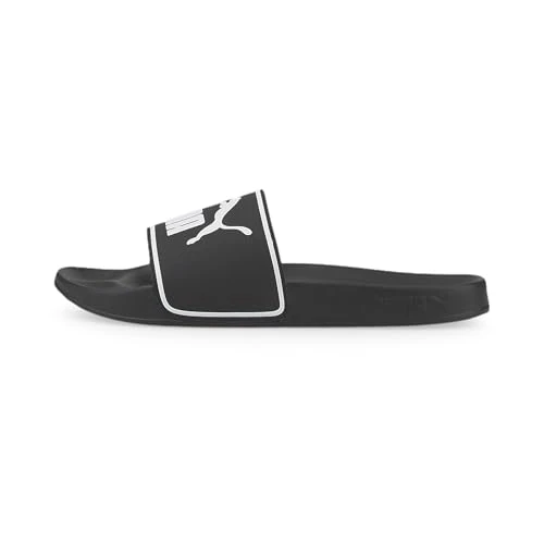Limited-time offer: Puma Unisex Adults Leadcat 2.0 Slide Sandals, Puma Black-Puma White, 5 UK from 24.00 GBP to 11.44 GBP (save 52%)