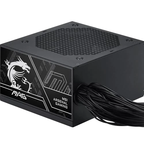 Offerta a tempo: MSI Pro MAG A650BN PCIE5 III Alimentazione PC, 650 W, ATX, 80 Plus Bronzo, ATX 3.1, Compatibile GPU PCIe 5.1, Connettore nativo 12V-2x6 Bicolore, Cavi goffrati - 20% da 74.99 € a 59.99 €