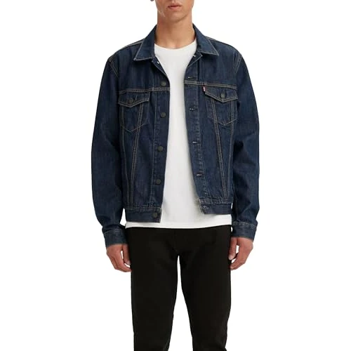 Limitiertes Angebot: Levi's Herren The Trucker Jacke,Rockridge,XS von 130.00 EUR auf 65.00 EUR (Spare 50%)