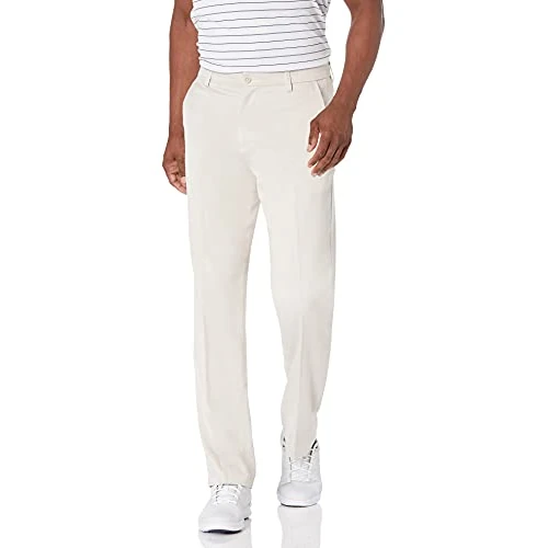 Amazon Essentials Pantaloni Elasticizzati con vestibilità Classica (Disponibile nelle Taglie Big & Tall) Uomo, Grigio Pietra, 28W / 28L