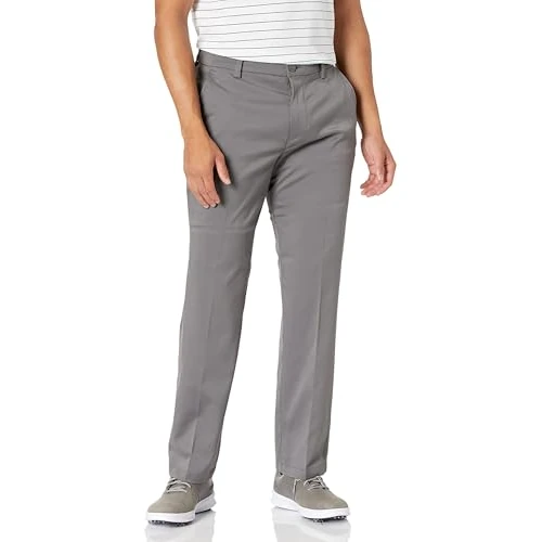Offerta a tempo: Amazon Essentials Pantaloni da Golf Elasticizzati vestibilità Classica da Indossare Tutto Il Giorno Uomo, Grigio, 33W / 29L - 0.00% da 12.13 € a 12.13 €
