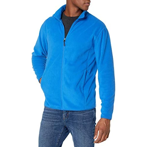 Offerta a tempo: Amazon Essentials Giacca Outdoor Leggera in Pile da Uomo con Cerniera Integrale, Blu Cobalto, XS - 0.00% da 23.12 € a 23.12 €