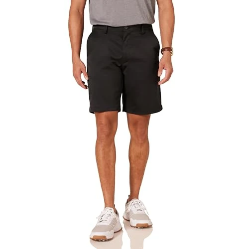 Offerta a tempo: Amazon Essentials Pantaloncini da Golf Elasticizzati da Uomo dalla vestibilità Classica (Disponibile nelle Taglie Big & Tall), Nero, 38 - 19% da 28.10 € a 22.80 €