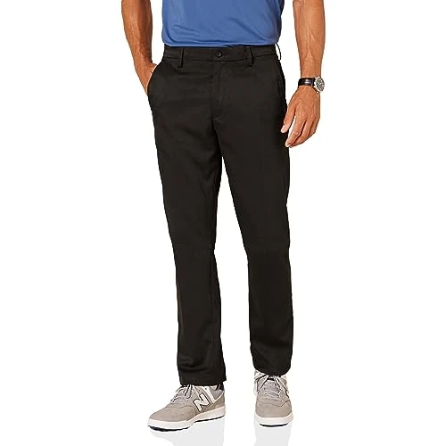 Offre limitée : Amazon Essentials Pantalon de Golf Stretch Coupe Droite Homme, Noir, 35W / 28L de 23.95 € à 22.75 € (5% de remise)