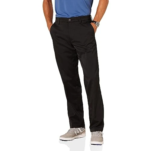 Oferta limitada: Amazon Essentials Pantalones de Golf Elásticos de Corte Clásico para Todo el Día Hombre, Negro, 34W / 28L de 29.90 € a 29.90 € (ahorro 0.00%)
