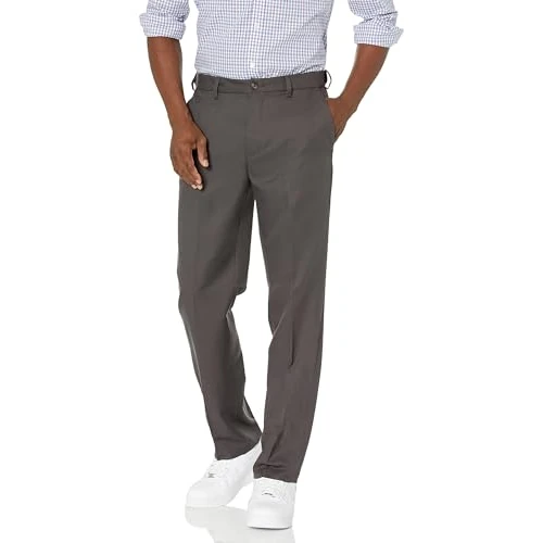 Limited offer: Amazon Essentials Men's Classic-Fit Expandable-Waist Flat-Front Dress Pant from 25.80 EUR to 25.80 EUR (save 0%)