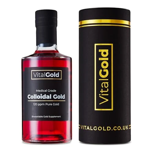 Kolloidales Gold 120 PPM – 500 ml – Hochwirksames Goldpräparat