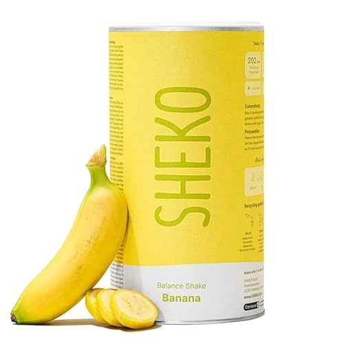 Offerta a tempo: SHEKO Pasto Sostitutivo Dimagrante Banana – 21 Frullati Proteici 378g - 10% da 29.95 € a 27.03 €
