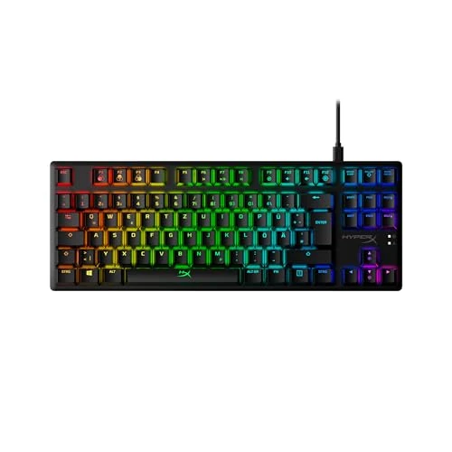 Offerta a tempo: HyperX Alloy Origins Core – Tastiera Gaming Meccanica RGB, Tenkeyless, Switch HyperX Red (QWERTZ) - 0.00% da 111.94 € a 111.94 €