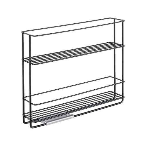 Offre limitee: Metaltex Porte-épices coulissant, noir, 28 x 22 x 6 cm de 28.54 EUR a 27.55 EUR (economie 3%)