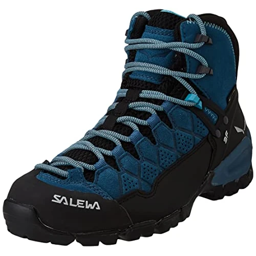 Limited-time offer: Salewa Ws Alp Trainer Mid Gtx, Mallard Blue Maui Blue, 4.5, Female from 128.49 GBP to 128.49 GBP (save 0%)