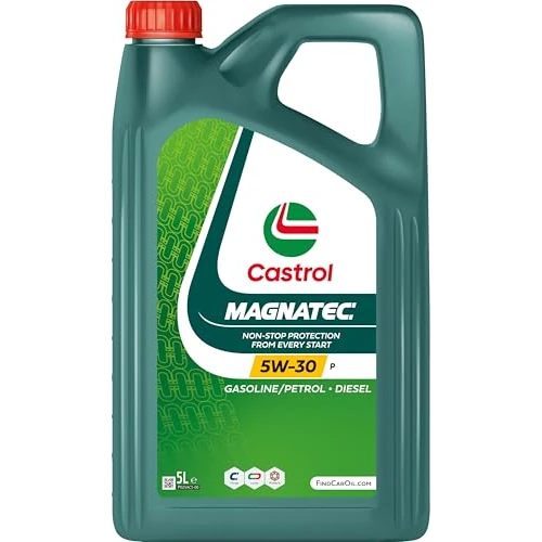 Offerta a tempo: Castrol MAGNATEC 5W-30 P Olio Motore per auto Totalmente Sintetico, 5L - 14% da 63.23 € a 54.48 €