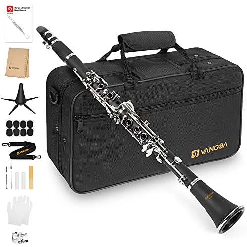 Offre limitée : Clarinette en Sib 17 clés nickelées pour débutants et professionnels de 119.99 € à 119.99 € (0.00% de remise)