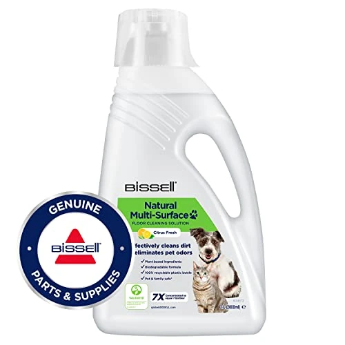 Nettoyant pour sols avec formule Naturelle - BISSELL - B31221 Crosswave - 2L, Spécial Animaux, Nettoyage Multi-Surfaces