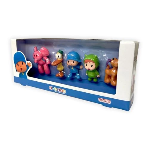 Offerta a tempo: Comansi - Set collezione Pocoyo 5 personaggi: Pocoyo, Elly, anatra, Loula Nina - 0.00% da 31.19 € a 31.19 €