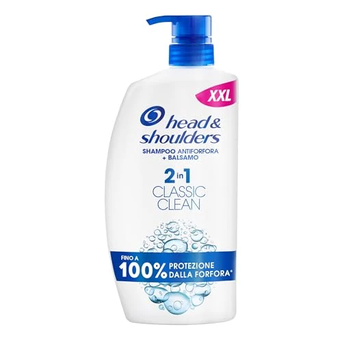 Limitiertes Angebot: Head & Shoulders Classic Clean 2-in-1 Anti-Schuppen-Shampoo und Conditioner, 1000 ml mit Dosierer. Bis zu 100% Schutz vor Schuppen. Klinisch getestet. Für alle Arten von Haut und Haar. Für den von 16.80 EUR auf 16.80 EUR (Spare 0%)