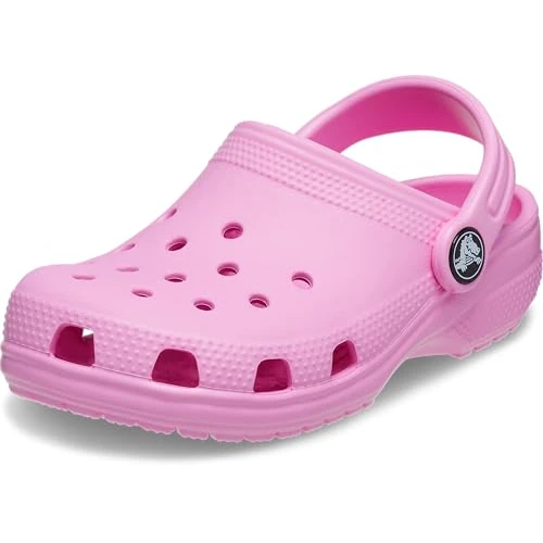 Oferta limitada: Crocs Classic Clog T, Zuecos Unisex niños, Taffy Pink, 25/26 EU de 34.99 € a 26.24 € (ahorro 25%)